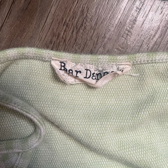 Bear Dance light green checkered dress, size s - Picture 2 of 3